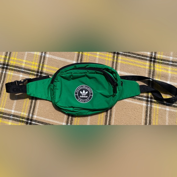 adidas Originals Other - Adidas Originals Green And Black Multi-Pocket Belt Bag